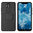 Dual Layer Rugged Tough Case & Stand for Nokia 8.1 - Black